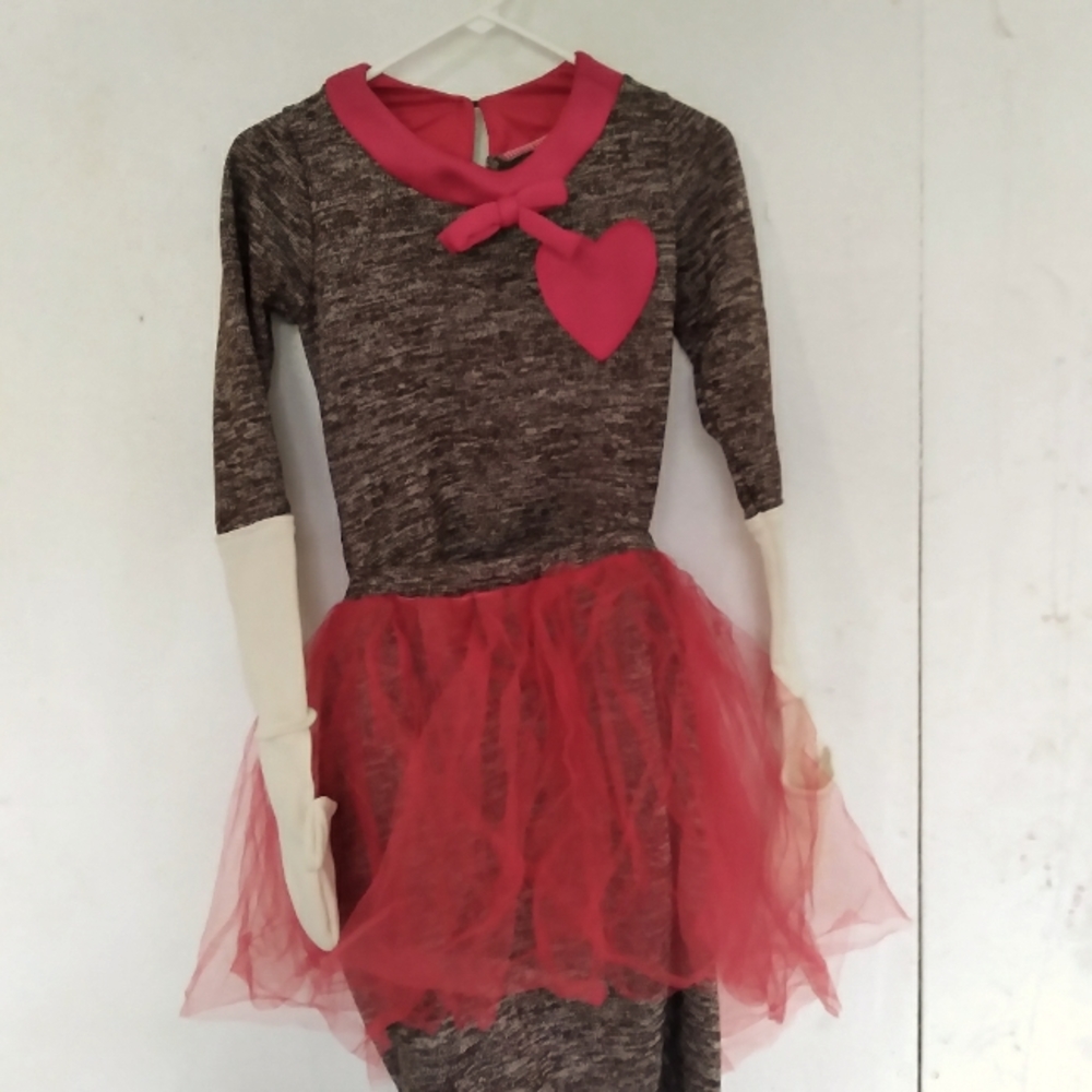 Sock Monkey costume by Wishcraft sz 12-14